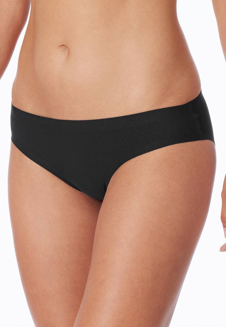 Schiesser Slip nahtlos schwarz - Invisible Cotton Top Angebot