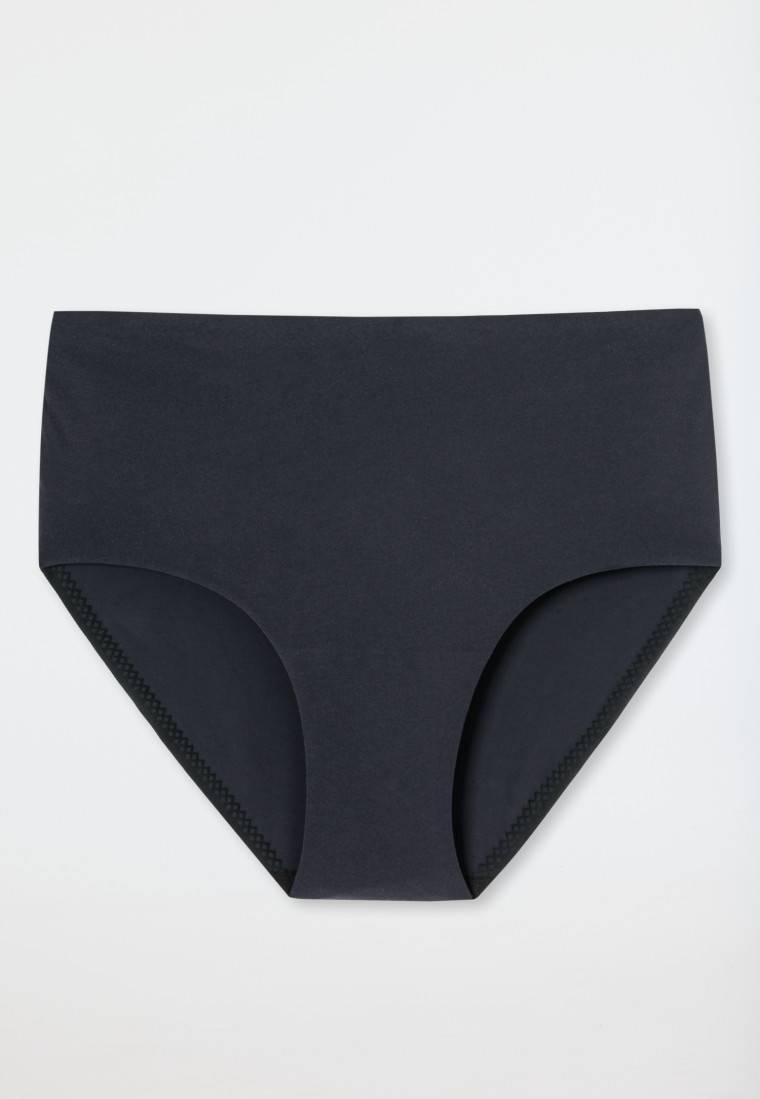 Schiesser Maxi-Slip Microfaser schwarz - Invisible Soft Große Rabatte