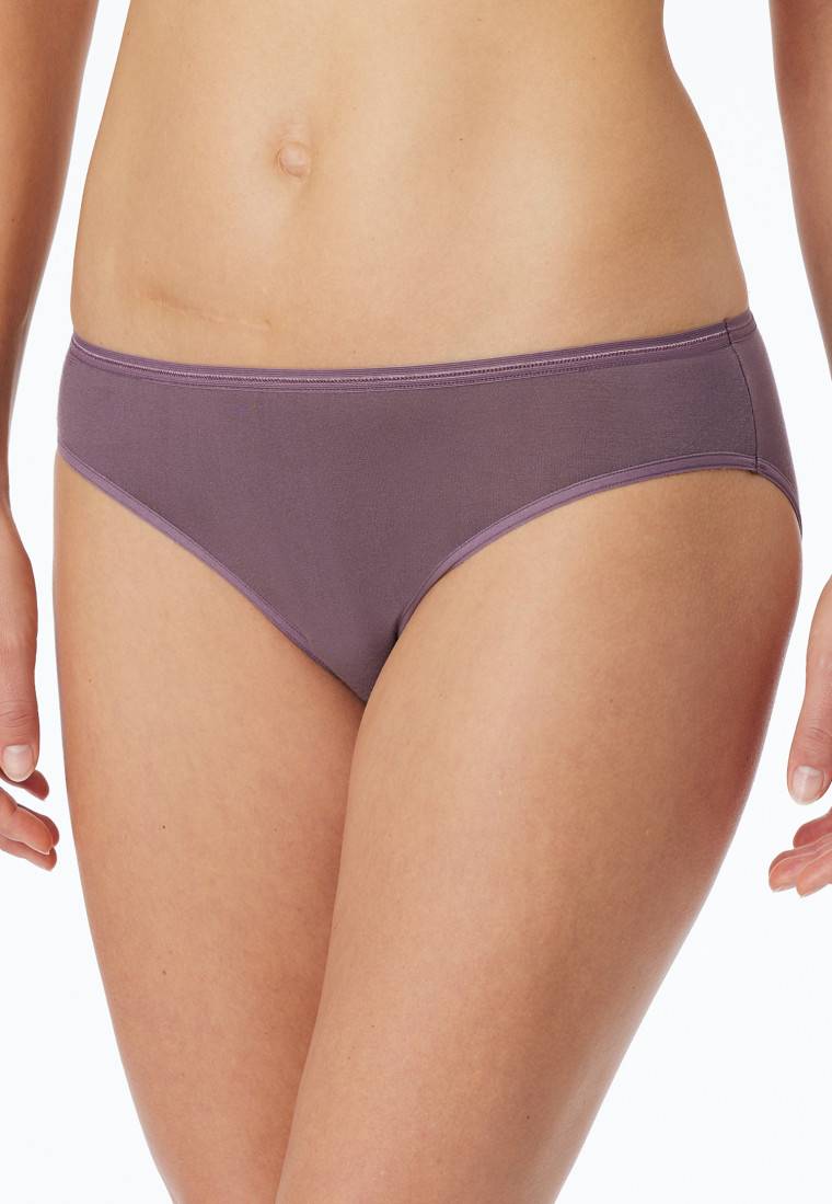 Schiesser Tai-Slips 2er-Pack dunkelblau/malve - Modal Essentials Saisonale Angebote