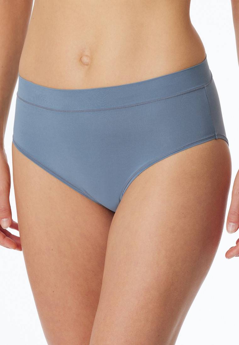 Schiesser Retro-Pants blaugrau - Unique Micro Räumungsverkauf