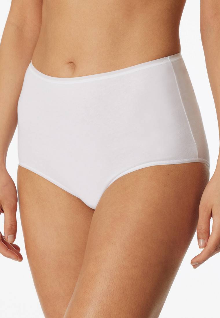 Schiesser Maxislips 2er-Pack Organic Cotton weiß - 95/5 Kauf eins, bekomm eins gratis