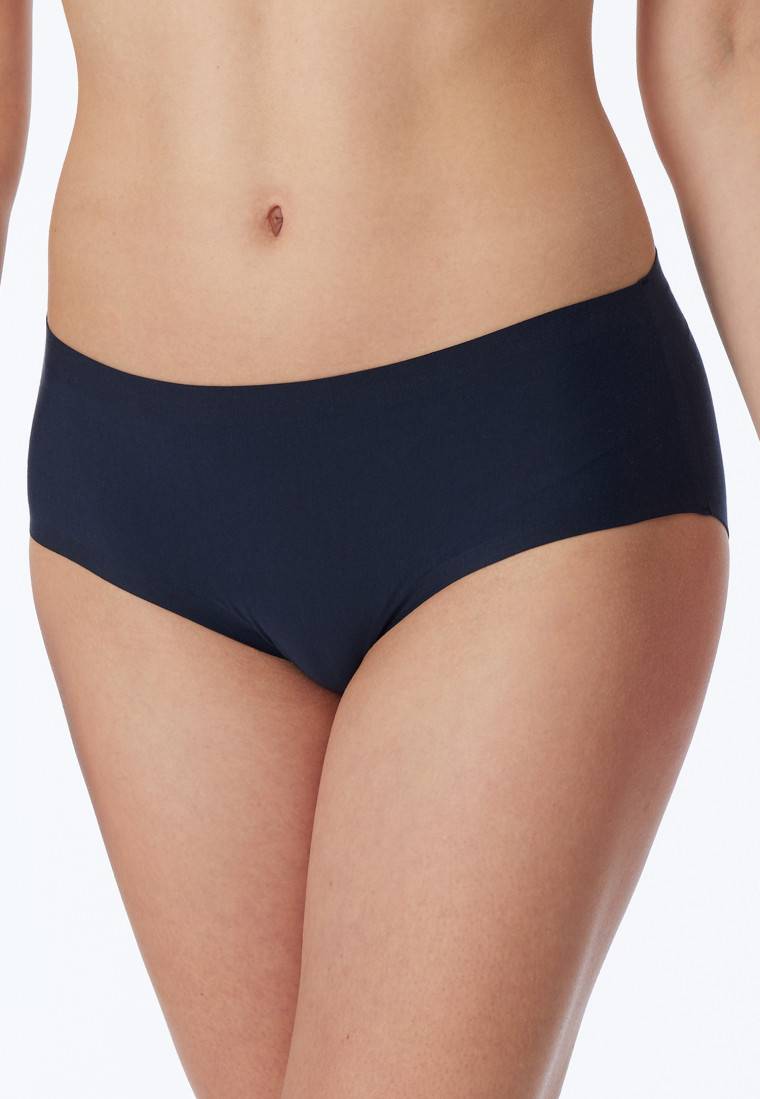 Schiesser Panty nahtlos nachtblau - Invisible Cotton Riesige Ersparnisse