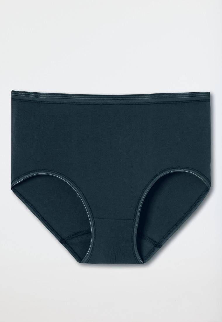 Schiesser Midi-Slip Feinripp dunkelblau - Luxury Wochenangebot
