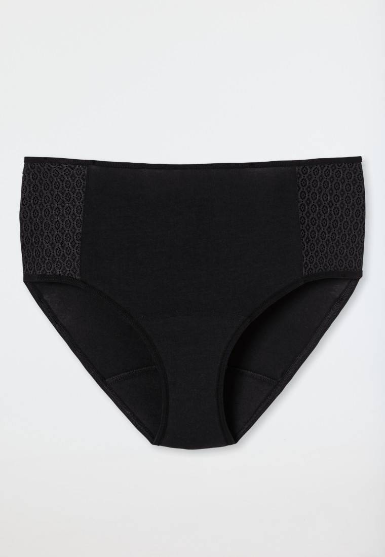 Schiesser Perioden-Panty Spitze schwarz - Secret Care Bis zu 65% Rabatt