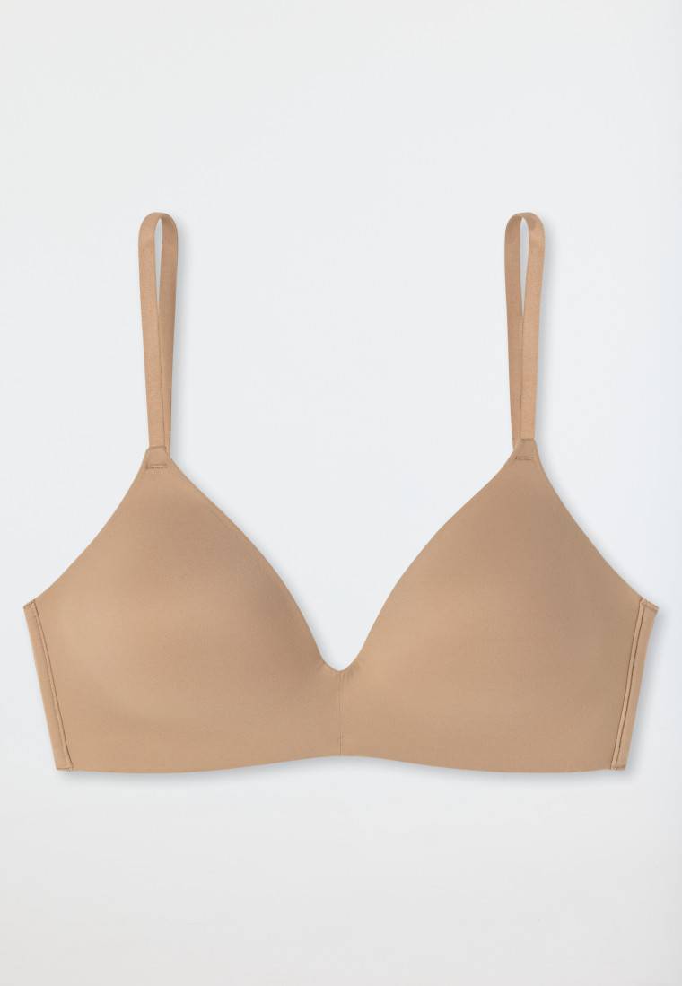 Schiesser BH ohne Bügel gepadded maple - Invisible Soft 2025
