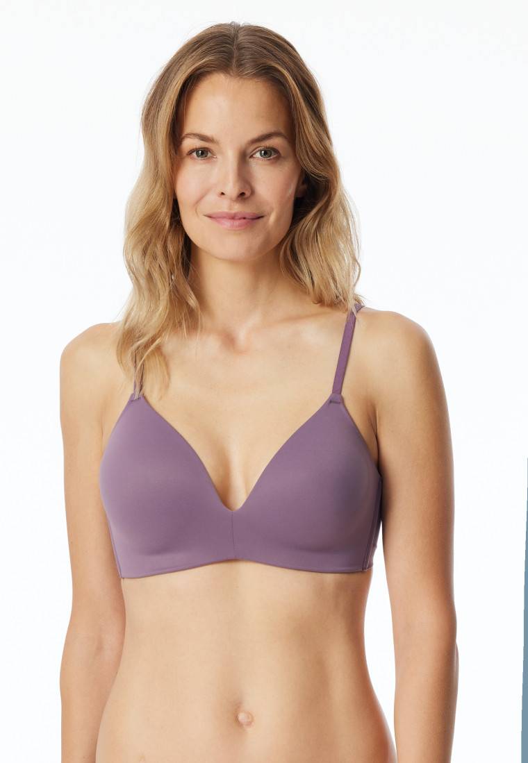 Schiesser Soft-BH gepadded ohne Bügel malve - Invisible Soft Verkauf