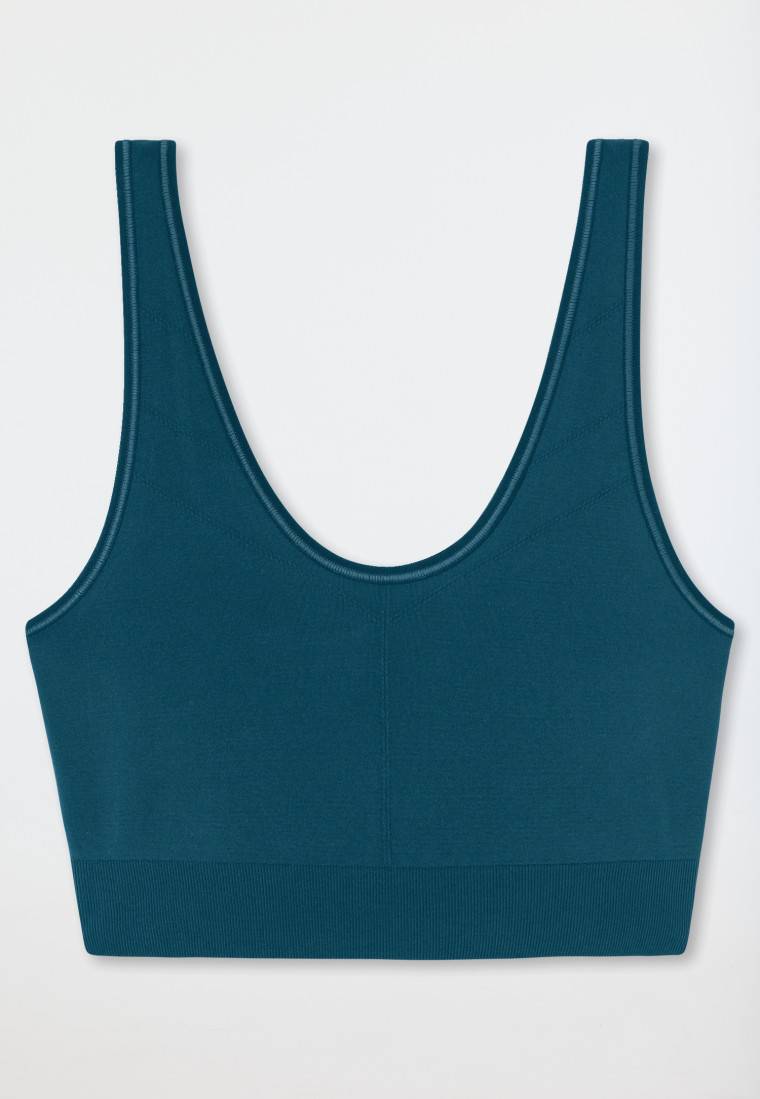Schiesser Bustier wendbar petrol - Casual Seamless Großer Ausverkauf
