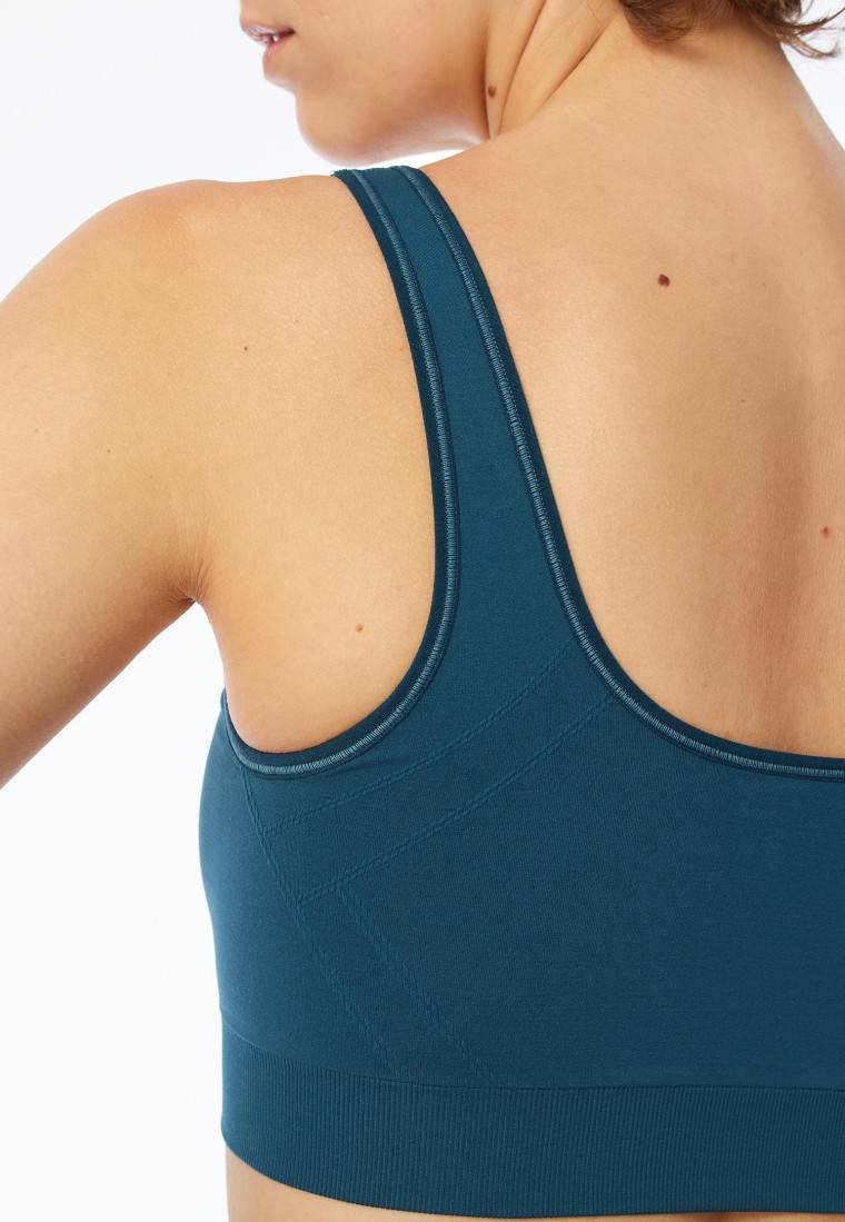 Schiesser Bustier wendbar petrol - Casual Seamless Großer Ausverkauf
