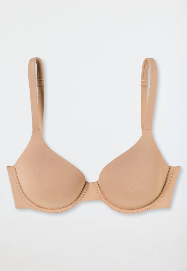 Schiesser Schalen-BH mit Bügel und gleitenden Cups maple - Unique Micro Preisnachlass