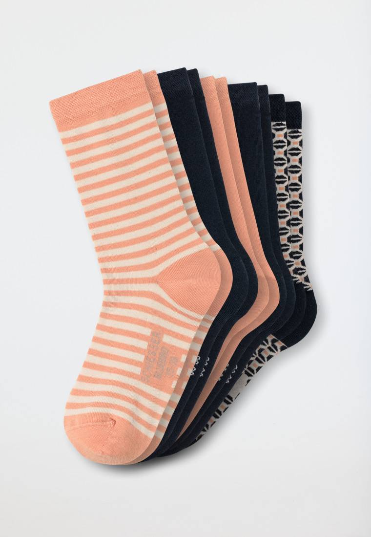 Schiesser Damensocken 5er-Pack stay fresh uni/gemustert mehfarbig - Bluebird Top Angebot