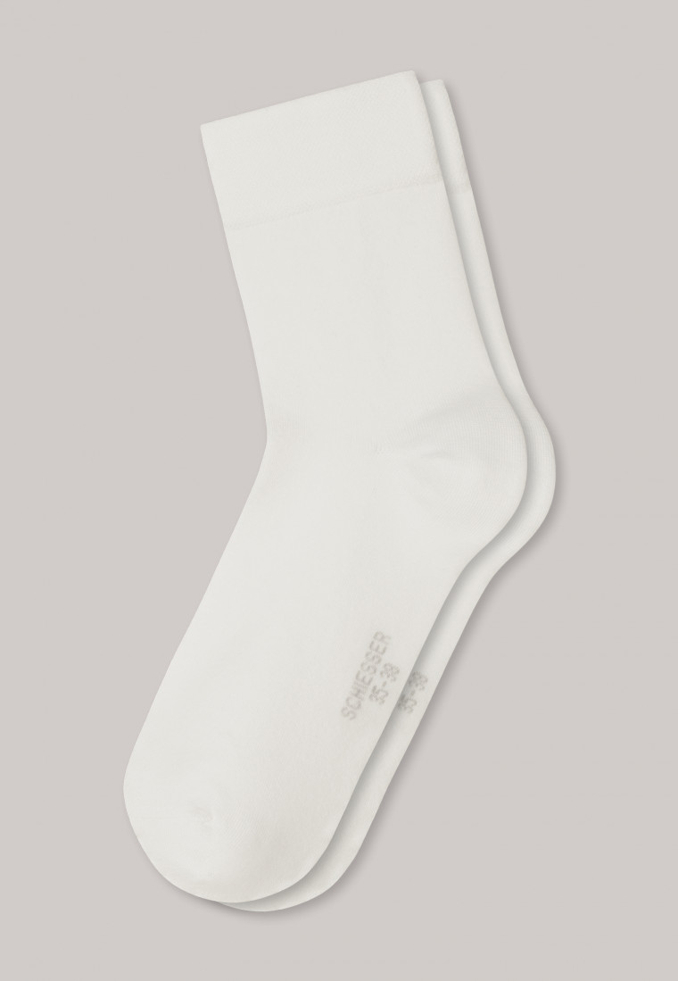 Schiesser Damensocken Lyocell offwhite - selected! premium Riesige Ersparnisse