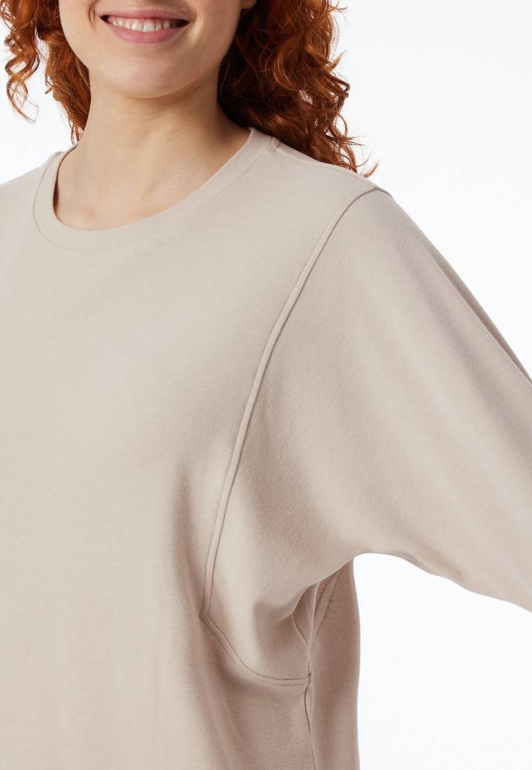 Schiesser Schlafanzug lang wärmend beige - Selected Premium Warming Neueste Mode