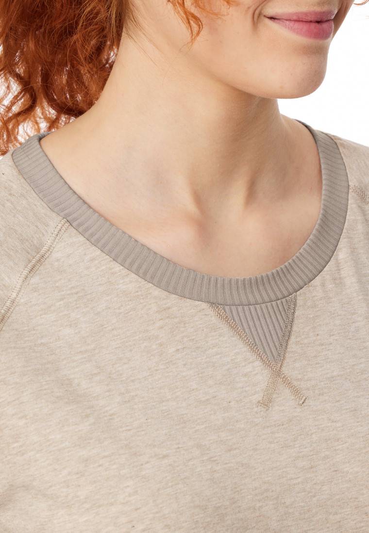 Schiesser Schlafanzug lang natur - Casual Nightwear Blitzangebot