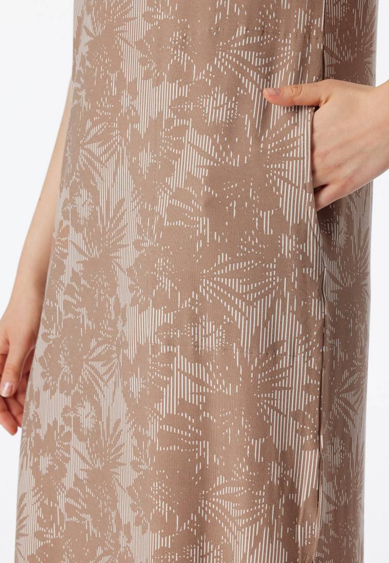 Schiesser Sleepshirt kurzarm V-Ausschnitt clay - selected! premium inspiration Letzte 2 Tage