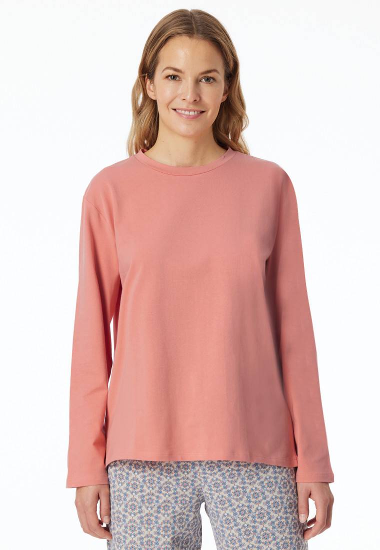 Schiesser Shirt langarm rundhals papaya - Mix+Relax Bis zu 55% Rabatt