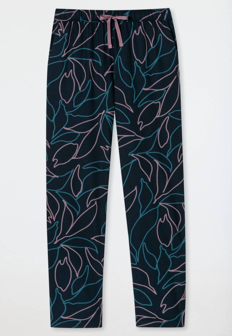 Schiesser Hose lang multicolor gemustert - Mix+Relax Günstiger Verkauf