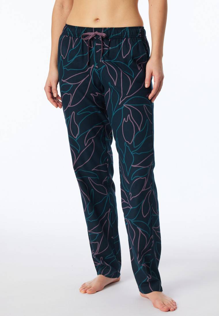 Schiesser Hose lang multicolor gemustert - Mix+Relax Günstiger Verkauf