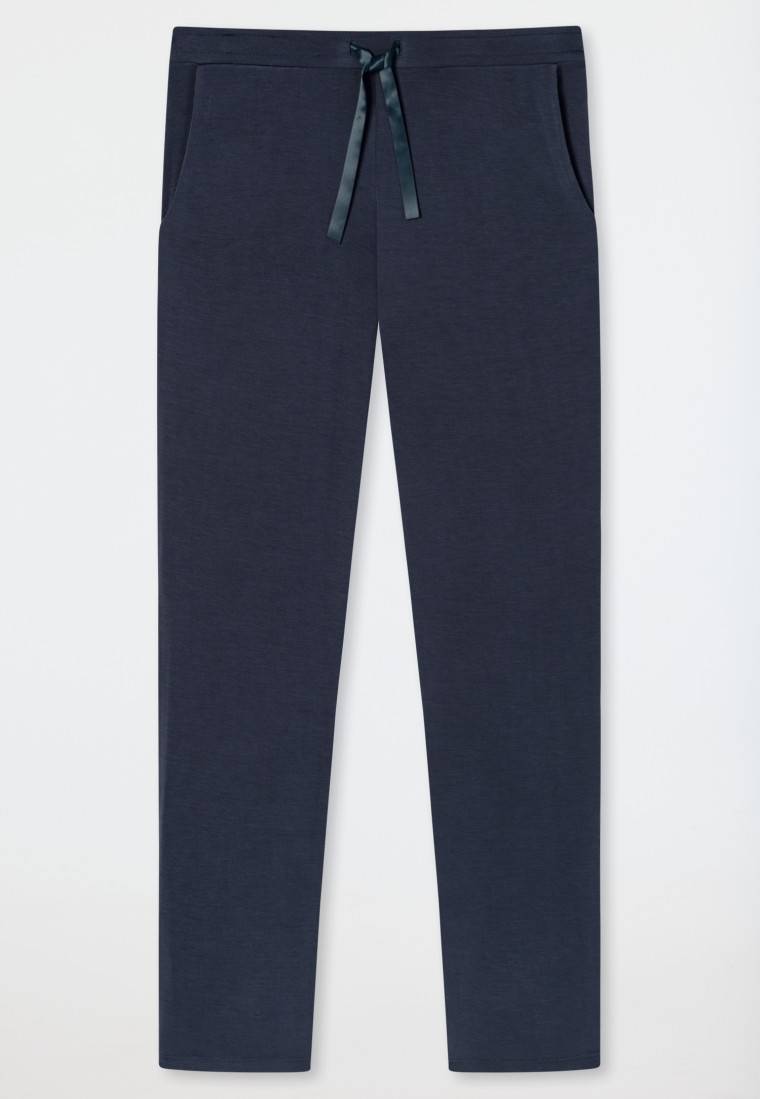 Schiesser Hose lang/extra-lang Modal blau - Mix+Relax Meist gekauft