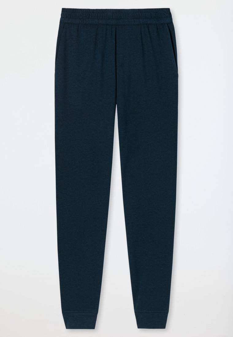 Schiesser Hose lang dunkelblau - Mix+Relax Preisnachlass