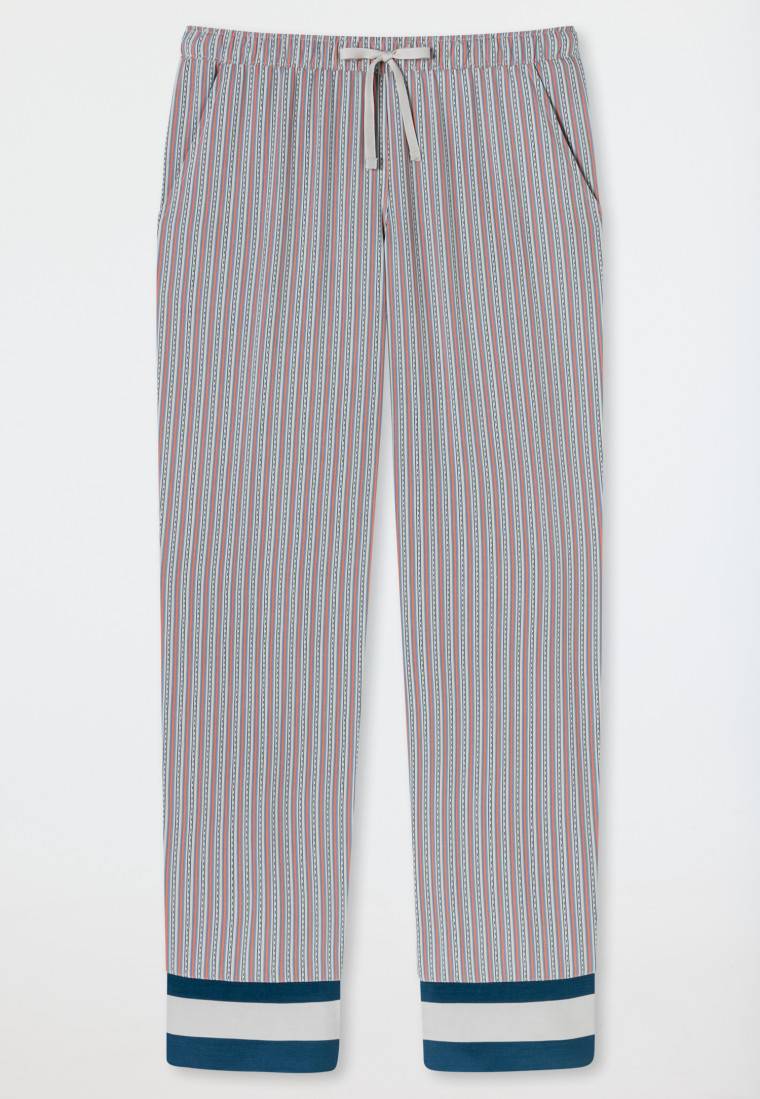 Schiesser Hose lang Webware Streifen multicolor - Mix+Relax Saisonschlussverkauf
