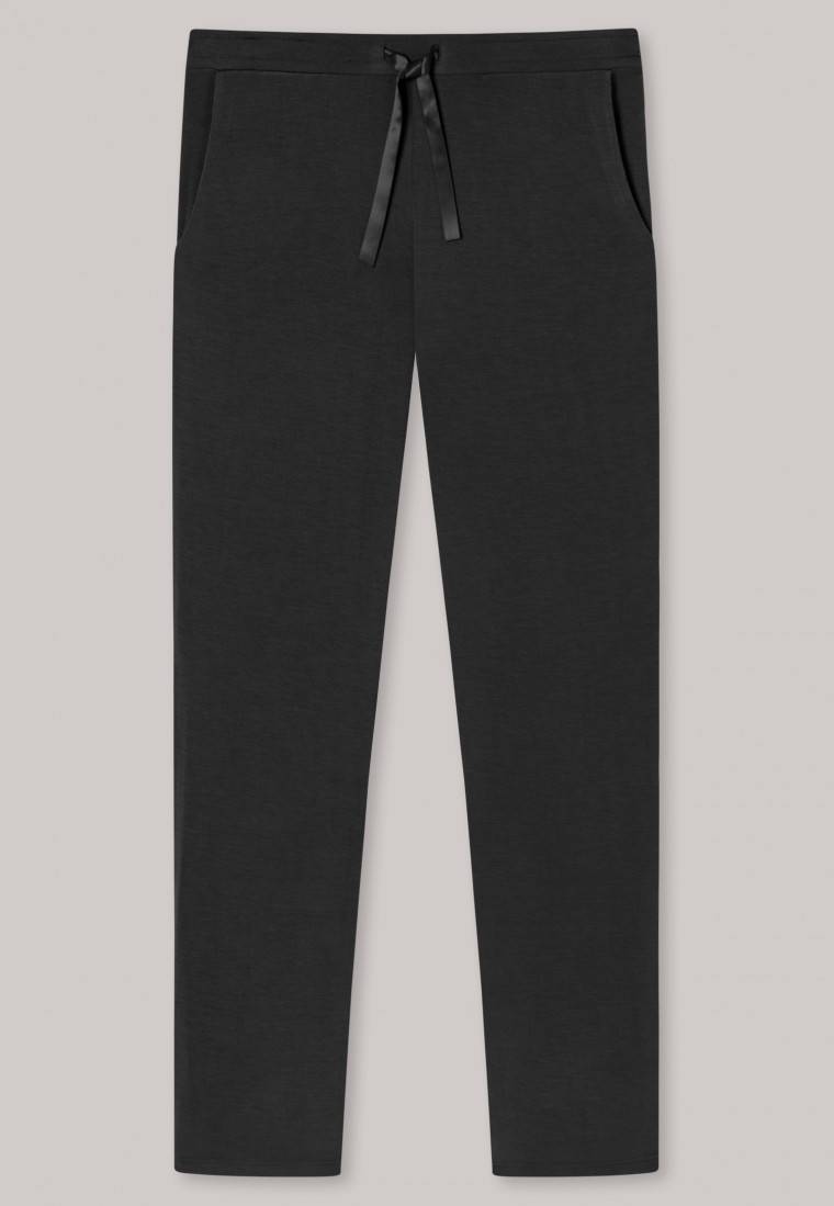 Schiesser Hose lang/extra-lang Modal schwarz - Mix+Relax Jubiläumsangebot