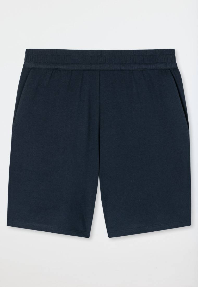 Schiesser Hose kurz dunkelblau - Mix+Relax Top Angebot