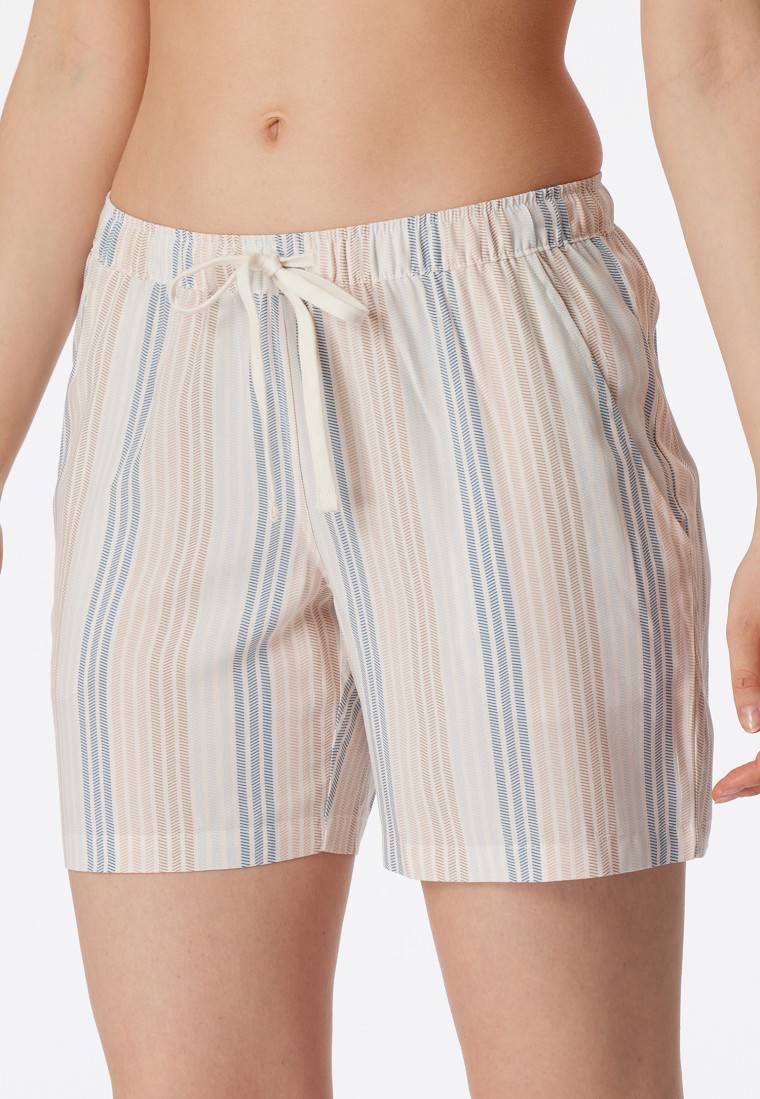 Schiesser Webhose kurz Streifen mehrfarbig - Mix+Relax Online Outlet