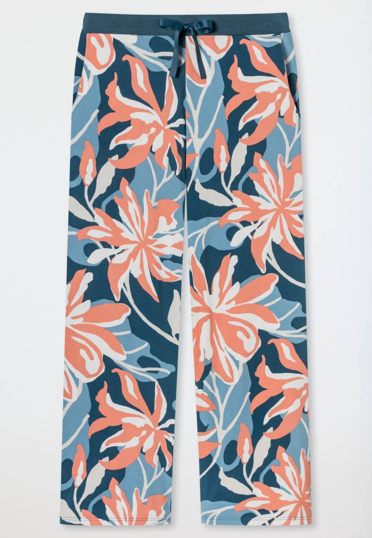 Schiesser Hose lang Blumen multicolor - Mix+Relax Zeitlich begrenztes Angebot