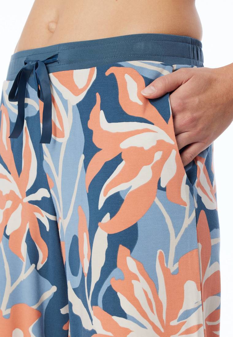 Schiesser Hose lang Blumen multicolor - Mix+Relax Zeitlich begrenztes Angebot