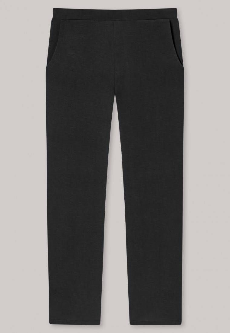 Schiesser Loungehose lang Modal Marlene-Schnitt schwarz - Mix+Relax Saisonale Angebote