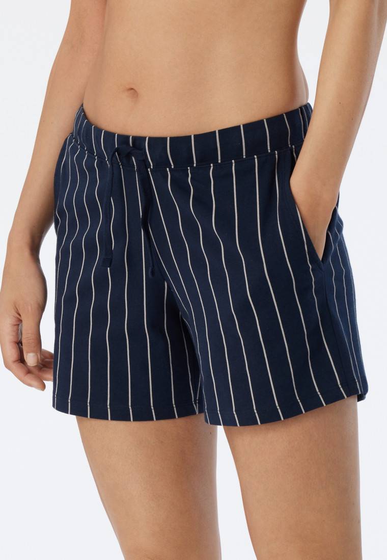 Schiesser Hose kurz Streifen multicolor - Mix+Relax Räumungsverkauf