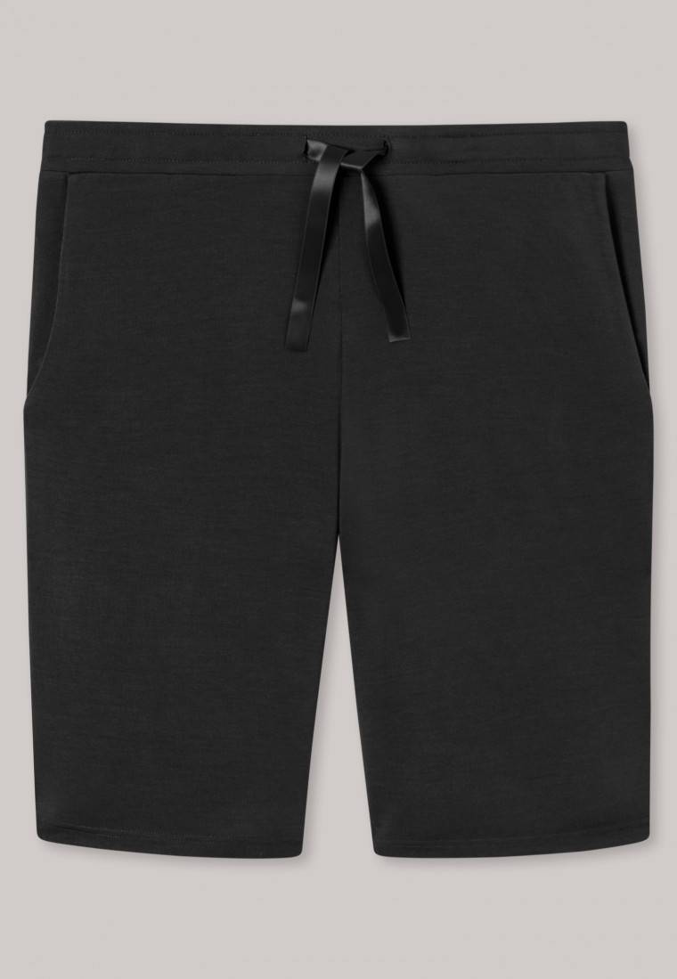 Schiesser Bermuda Modal schwarz - Mix+Relax Tägliche Deals