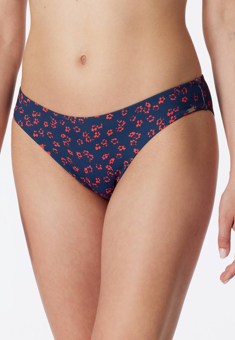 Schiesser Mini-Bikinislip Blumenprint multicolor - Aqua Mix & Match Tiefpreis