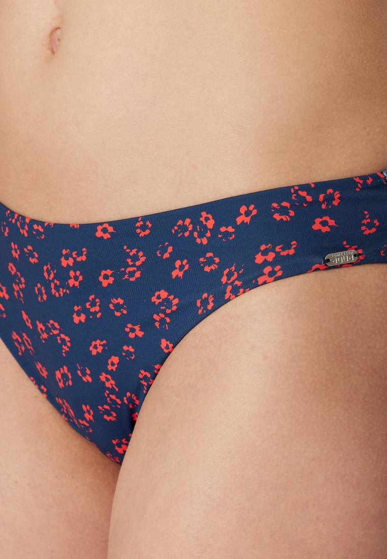 Schiesser Mini-Bikinislip Blumenprint multicolor - Aqua Mix & Match Tiefpreis