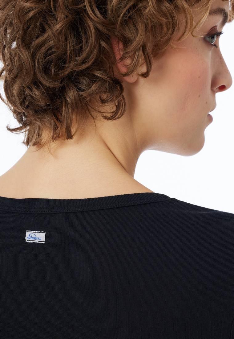 Schiesser Shirt langarm schwarz - Revival Berta Verkauf