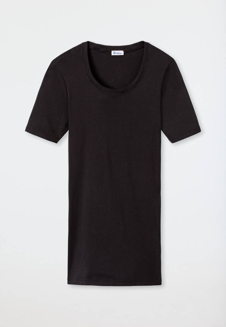 Schiesser Shirt kurzarm schwarz - Revival Berta Angebote