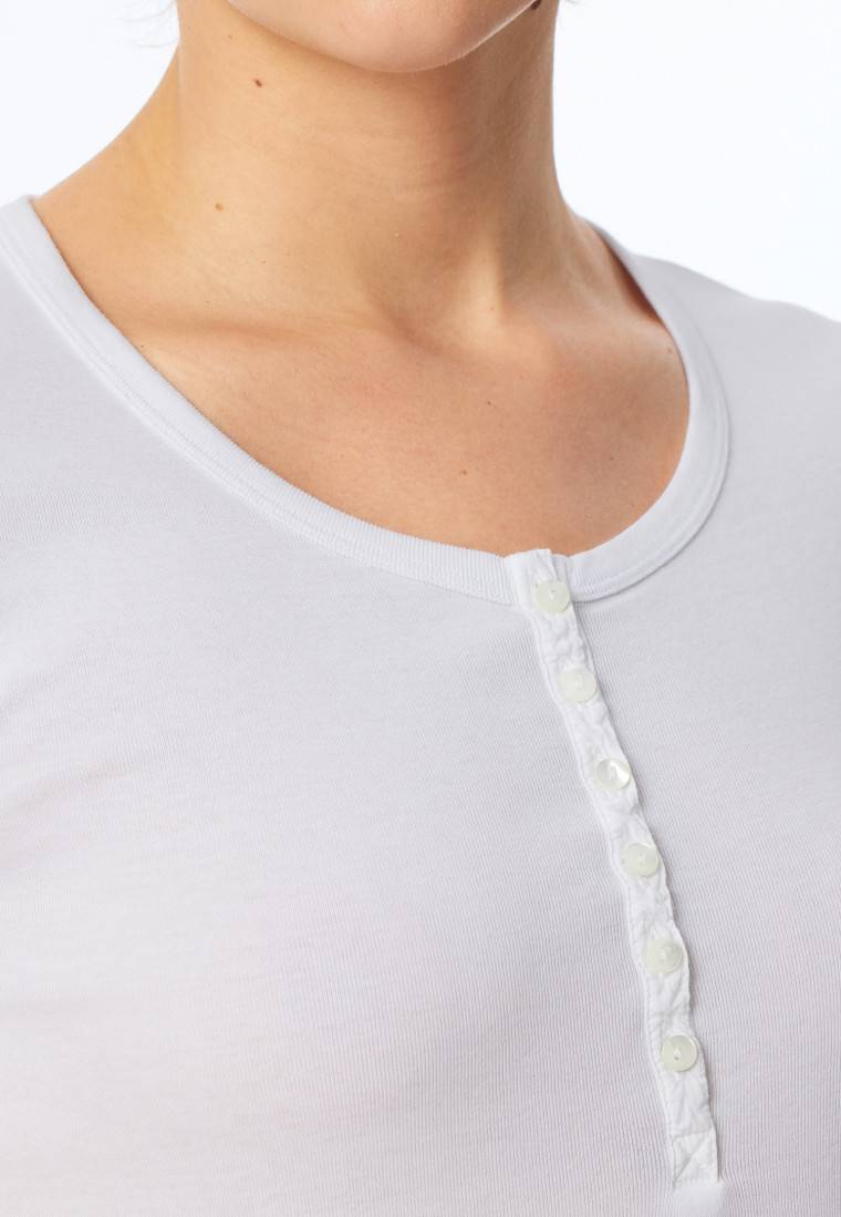 Schiesser Shirt kurzarm weiß - Revival Berta Schlussverkauf