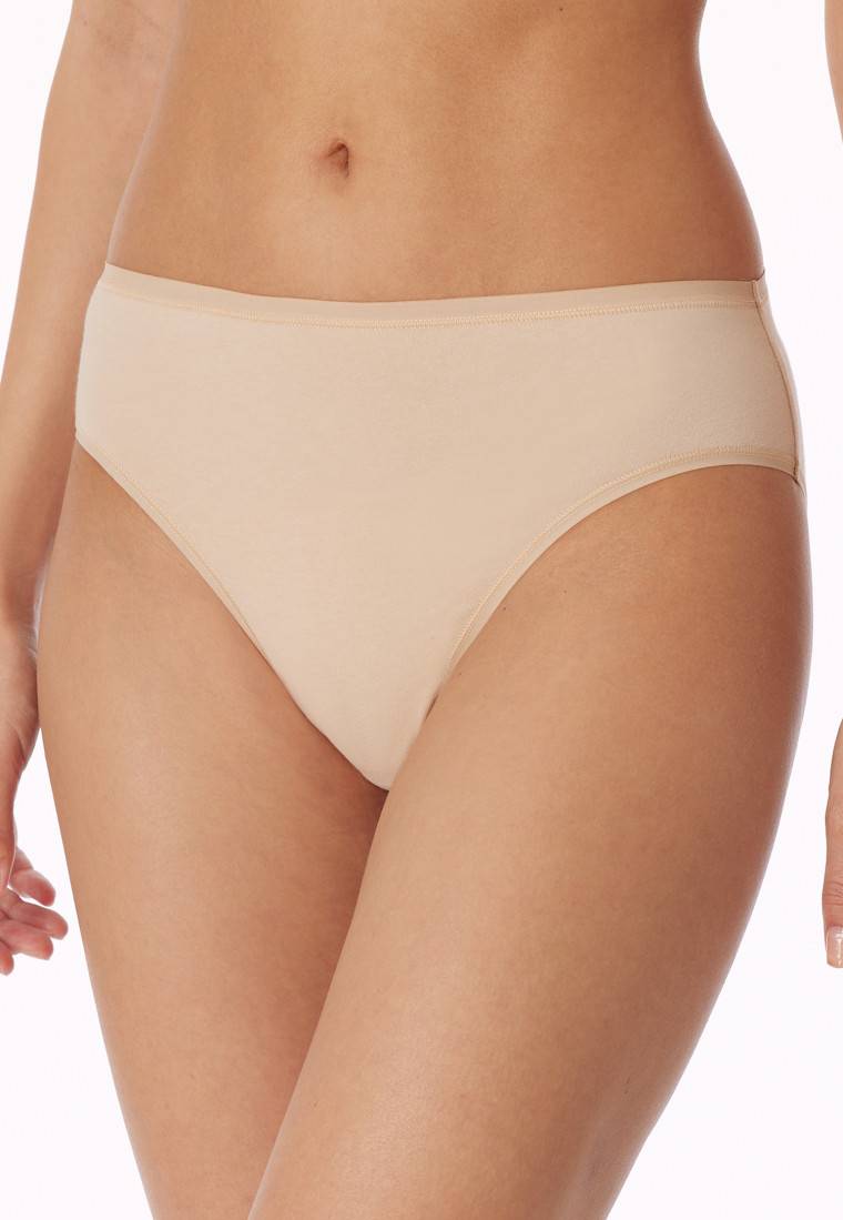 Schiesser Tai-Slip 2er-Pack Organic Cotton sand - 95/5 Preisnachlass