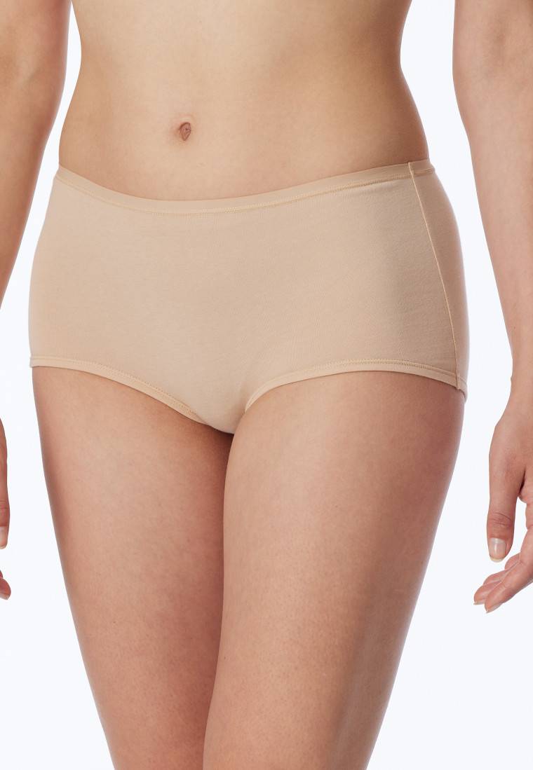 Schiesser Shorts 2er-Pack Organic Cotton sand - 95/5 Jubiläumsangebot
