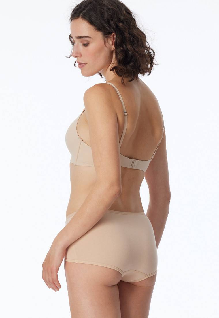 Schiesser Shorts 2er-Pack Organic Cotton sand - 95/5 Jubiläumsangebot