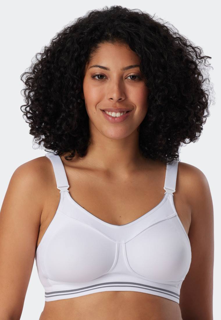 Schiesser Sport-BH Aktiv High Impact weiß - Sport BH Top Angebot
