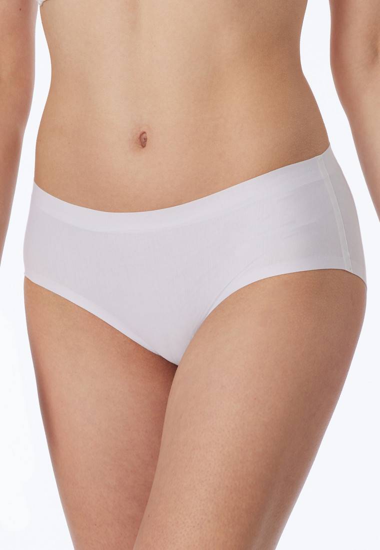 Schiesser Panty nahtlos weiß - Invisible Cotton Räumungsverkauf