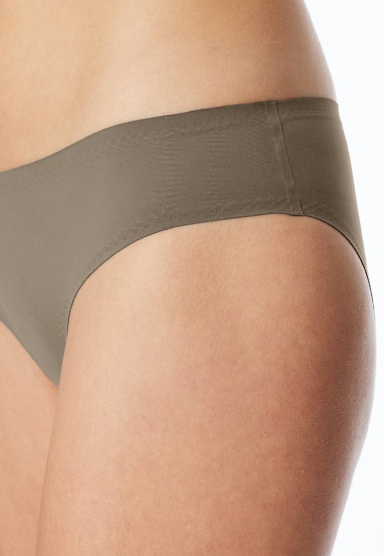 Schiesser Hip-Rio-Slip Microfaser taupe - Invisible Soft Riesige Ersparnisse