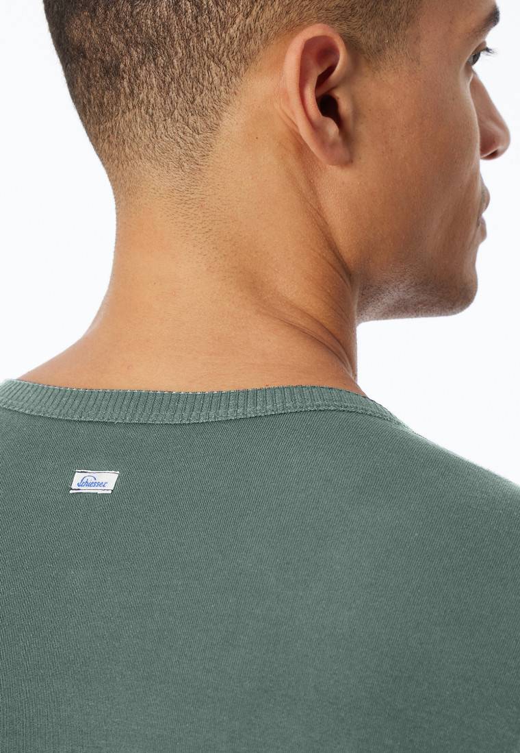 Schiesser Shirt kurzarm grün - Revival Ludwig Speichern exportieren