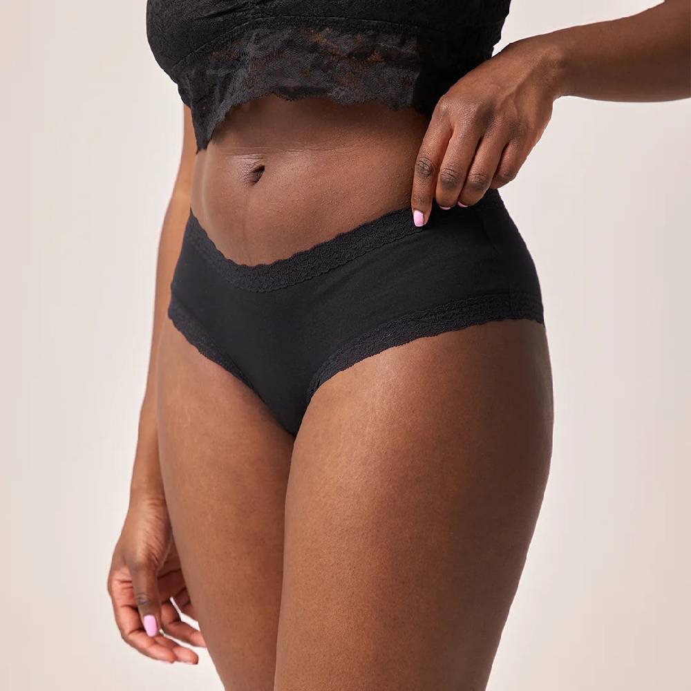 Snocks Hipster Panties mit Spitze aus Bio-Baumwolle Flash Sale