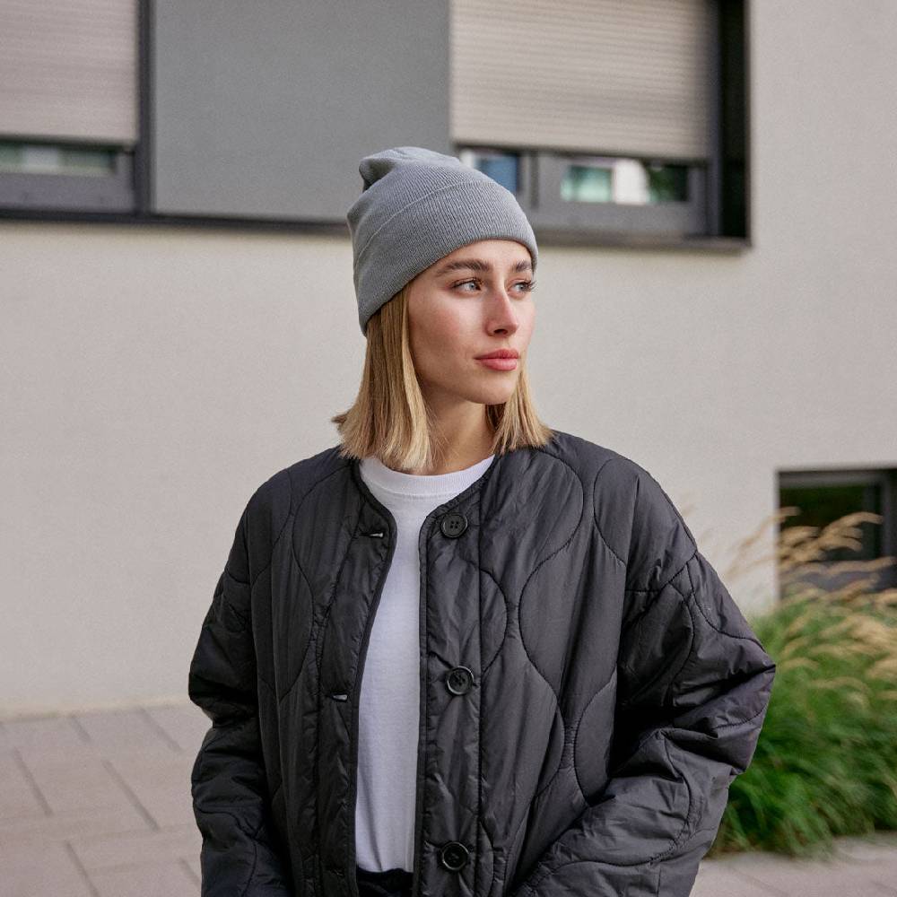 Snocks Beanie Mütze aus recyceltem Polyester Bis zu 60% Rabatt