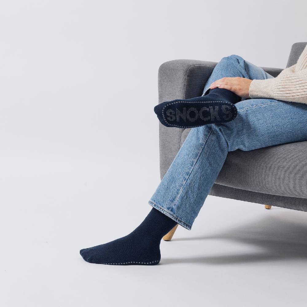 Snocks Anti-Rutsch Socken aus Bio-Baumwolle 2025
