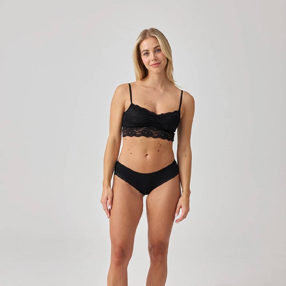 Snocks Brazilian Slips mit Spitze aus Bio-Baumwolle Kostenloser Versand