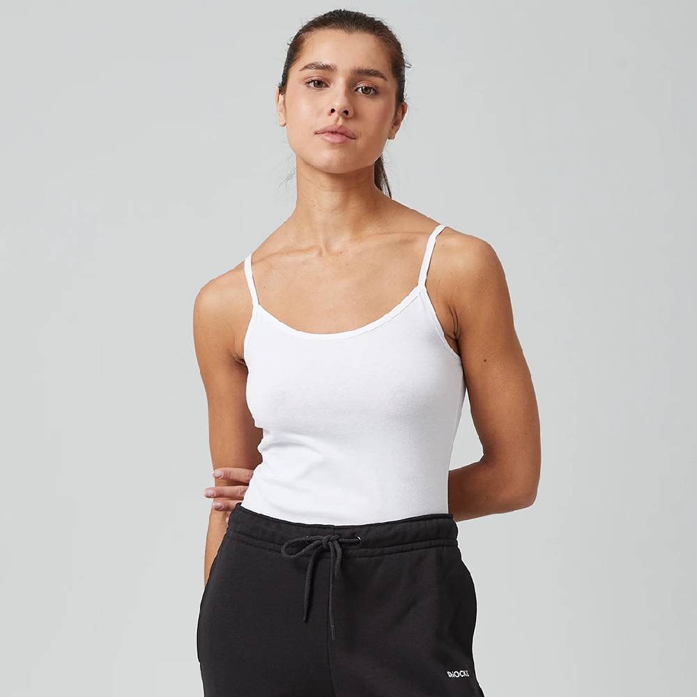 Snocks Damen Spaghetti Tops aus Bio-Baumwolle Cyber Monday