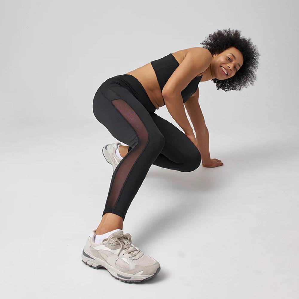 Snocks High Waist Leggings Mesh aus recyceltem Polyester Zeitbegrenzte Promotion